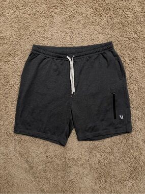 Vuori Sunday Performance Shorts 8" Dark Grey XL